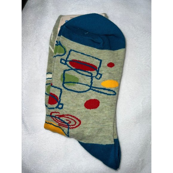 New Blue Q Get the Hell Out of My Kitchen Socks - Picture 4 of 4